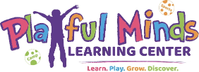 Playful Minds Learning Center logo.